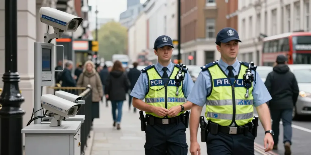 Security Guards providing trusted protection in London's urban landscape.